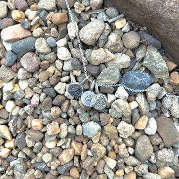 ballet shoe necklace