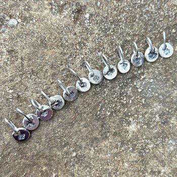 birth flower pendants