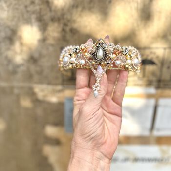 handmade ballet crown