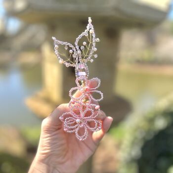 bridesmaid hairpiece